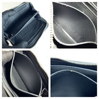 Louis Vuitton Damier Graphite Zippy Coin Purse Case Black — view 5