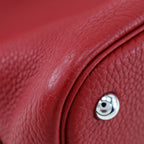 Hermes Bolide 31 Taurillon Clemence Rouge Vif Q Handbag — view 4