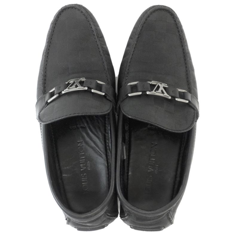 Louis Vuitton Driving Shoes Black 8 1 2 Size — view 5