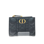 Christian Dior Bifold Wallet Caro Dahlia Cannage S5173 Uwhc — view 2