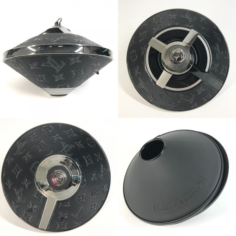 Louis Vuitton Miscellaneous Items Horizon Light Up Speaker Qac000 Metal Frame — view 6