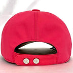 Chanel Cap Pink Coco Mark Hat 100% Cotton — view 4