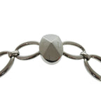Dior Faux Pearl Necklace Silver Choker 0989 — view 4