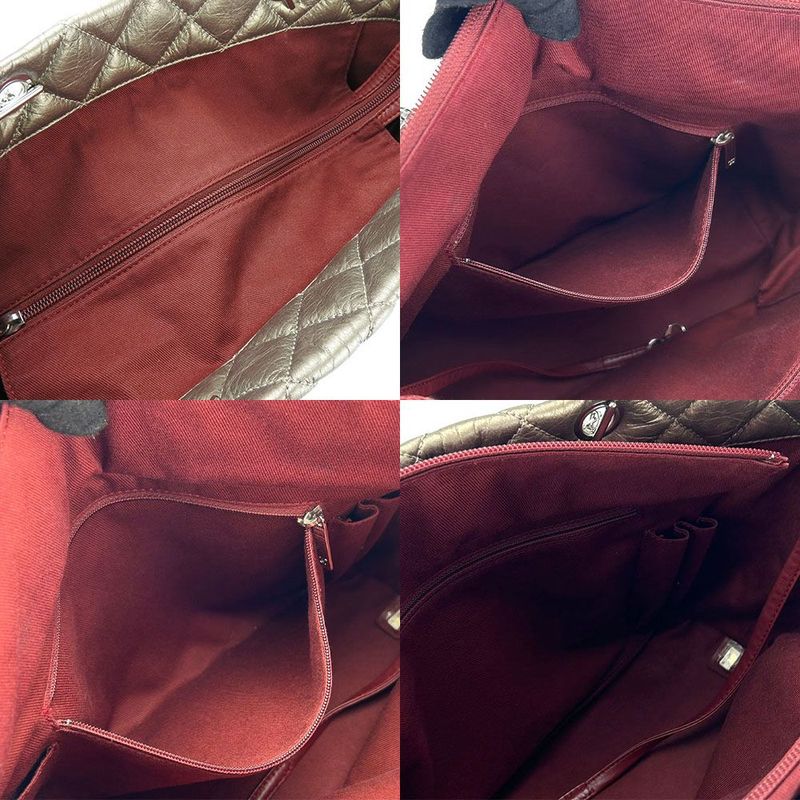 Chanel Tote Cambon Line 11 Bronze Casual Daily Use — view 6