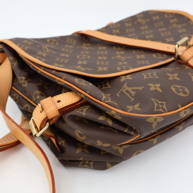 Louis Vuitton Monogram Saumur 35 Crossbody Bag — view 5