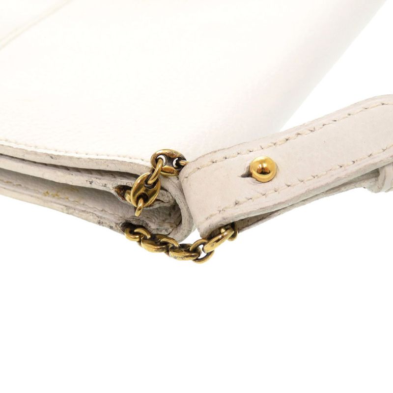 Hermes Vaugo River White Gold Hardware 00 Vintage Shoulder Bag — view 8