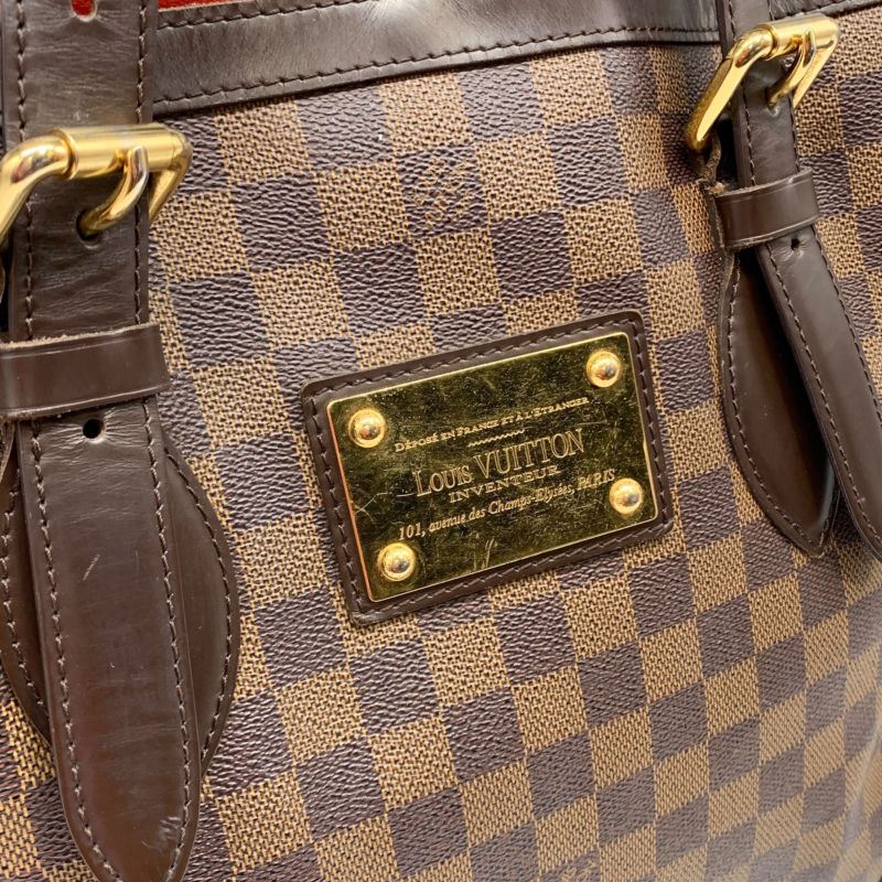 Louis Vuitton Hampstead MM Tote Bag 02192 — view 7