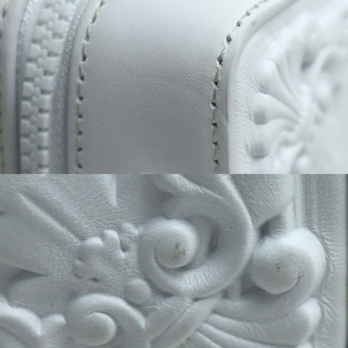 Louis Vuitton Ornament Soft Trunk Shoulder Bag White IC — view 7