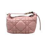 Christian Dior Handbag Nomad Pouch Small S5553 Omig Pink Gold Hardware — view 2