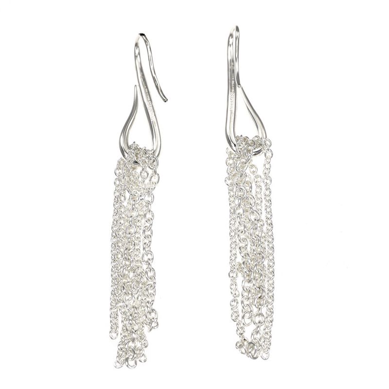 Hermes Earrings Ricol Pair AG 925 Silver Accessories Small Items — view 7