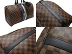 Louis Vuitton Boston Bag Keepall Bandouliere 45 Chapman Brazza Damier Canvas — view 4