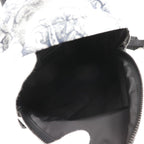Christian Dior Small Backpack Toile de Jouy M6108 Sntj Nylon Black White — view 6