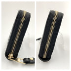 Louis Vuitton Monogram Empreinte Zippy Wallet Round Zipper Long — view 3