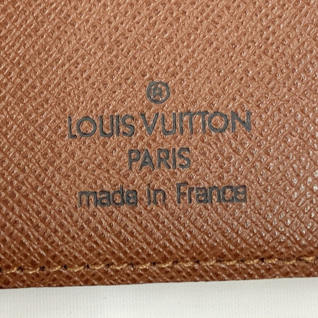 Louis Vuitton Monogram Card Holder Credit Bifold Bill Brown — view 7