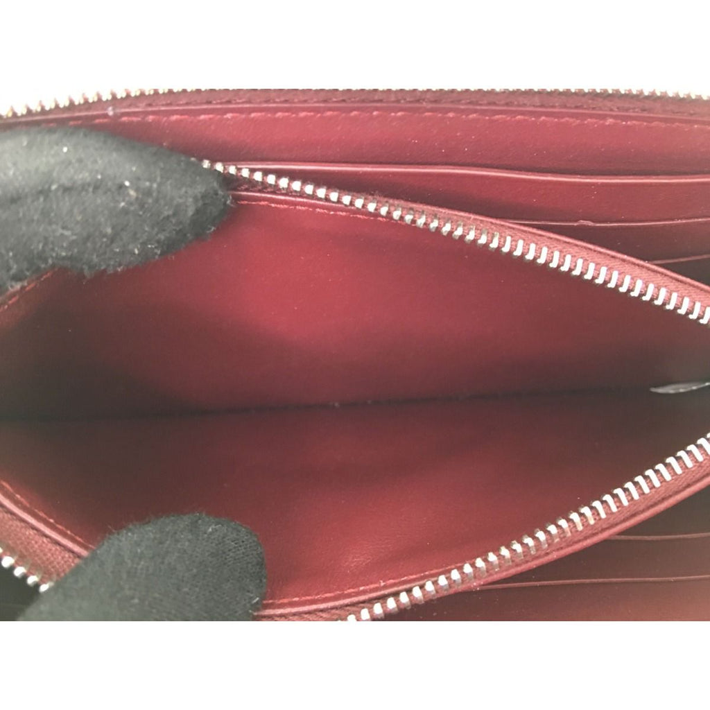 Bottega Veneta Round Zipper Long Wallet Marco Polo Matte Calf — view 6