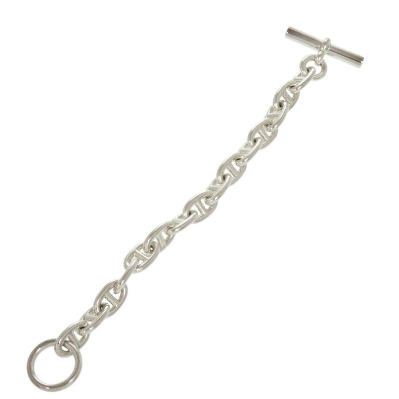 Hermes Chaine D'ancre MM 15 Frames Silver 925 Bracelet 1688 — view 4