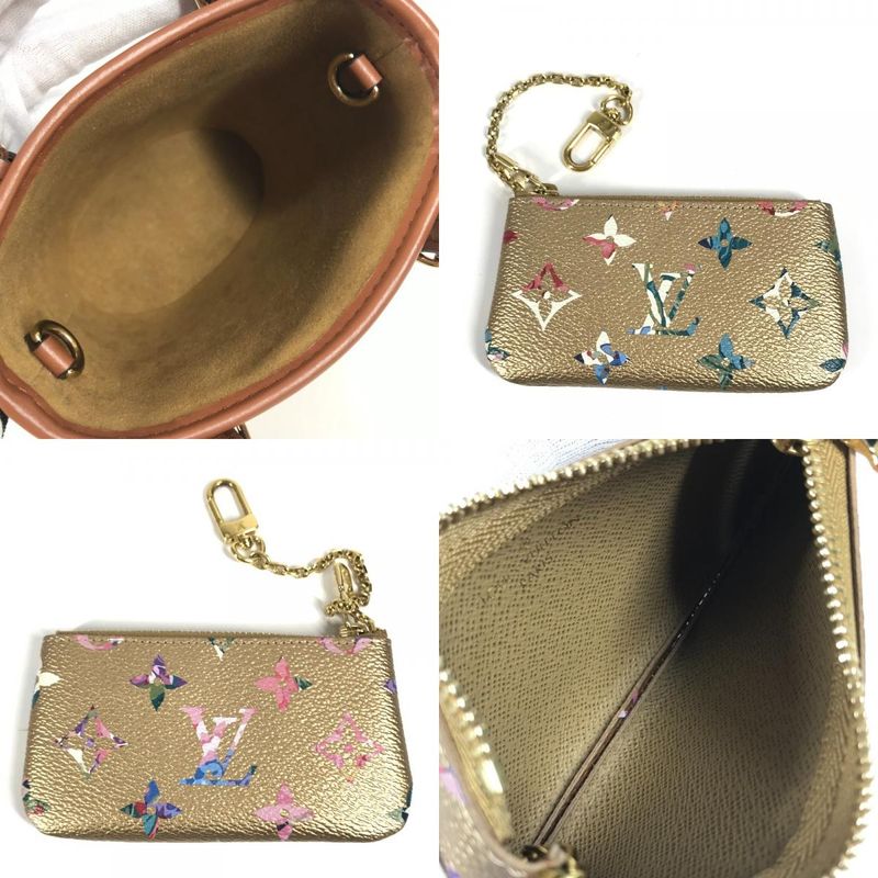 Louis Vuitton Shoulder Bag Nano Bucket Leather — view 8