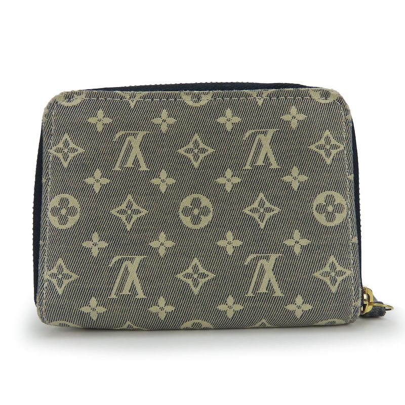 Louis Vuitton Coin Case Purse Monogram Idylle Ankle Navy — view 2