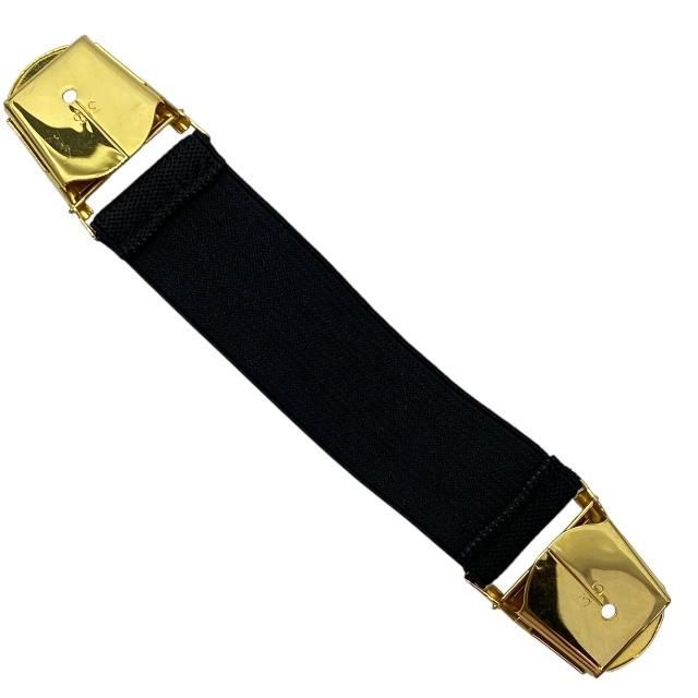 Chanel Armband Clip Accessory Small Logo Rubber GP Black — view 3