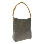 Louis Vuitton Monogram Looping GM Shoulder Bag Brown — view 2