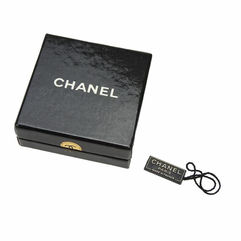 Chanel Earrings Coco Mark Metal Gold Accessory Plated Small Accessories — view 9