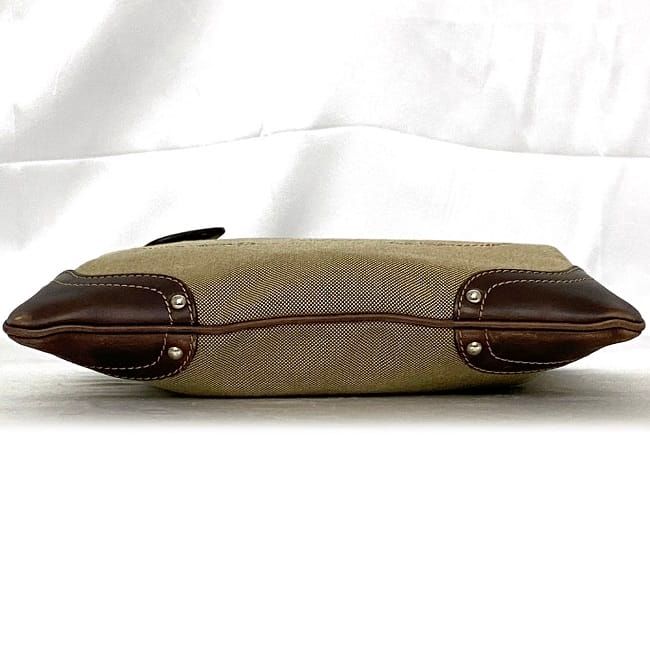 Prada Shoulder Bag Beige Brown Bt0536 Jacquard — view 7