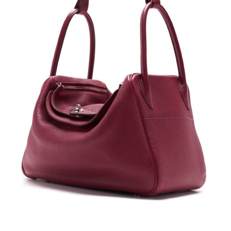 Hermes Lindy 34 Shoulder Bag Taurillon Clemence Tosca — view 2