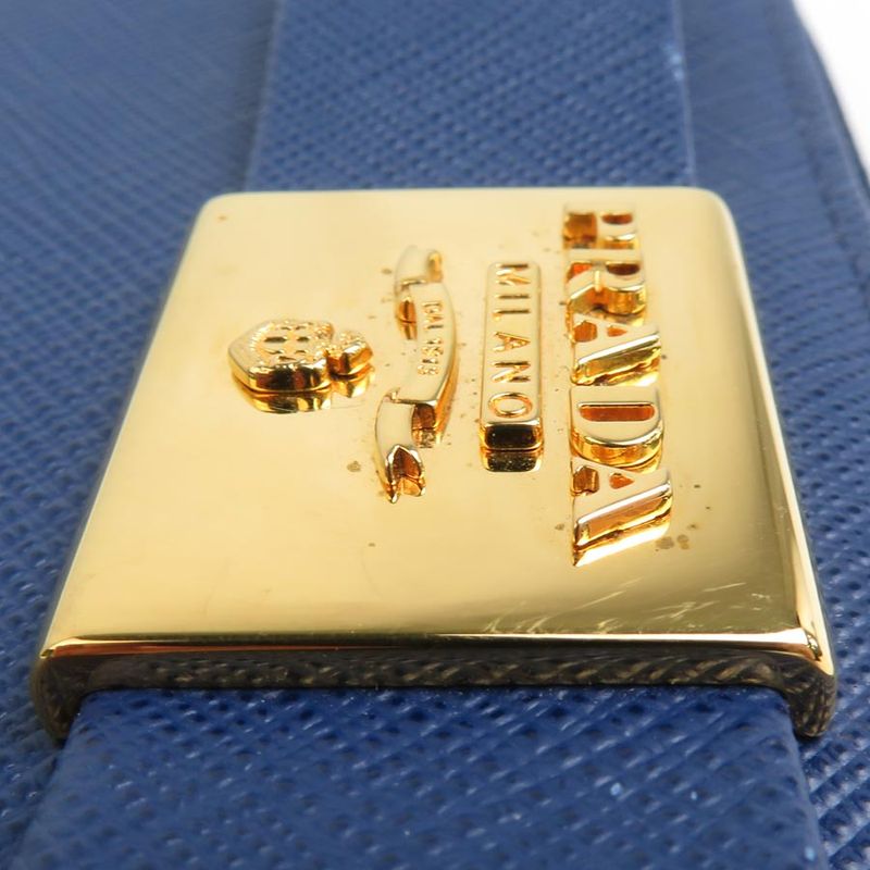 Prada Round Zipper Long Wallet 1 Ml506 — view 6