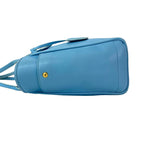Loewe Heritage Logo Shape Pressed Leather Tote Bag Handbag — view 6