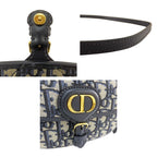 Dior Bobby Oblique Peacock Mini Shoulder Bag Gold Hardware CD Logo — view 8