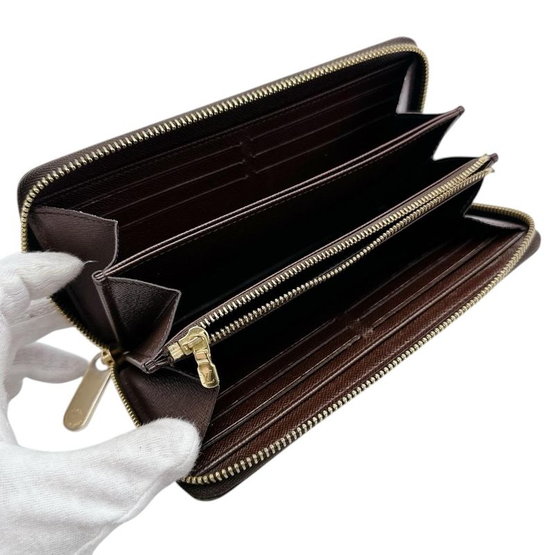 Louis Vuitton Damier Long Wallet Zippy — view 5