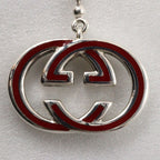 Gucci Interlocking G Ball Chain Silver 925 Red 20.8 Bracelet — view 7