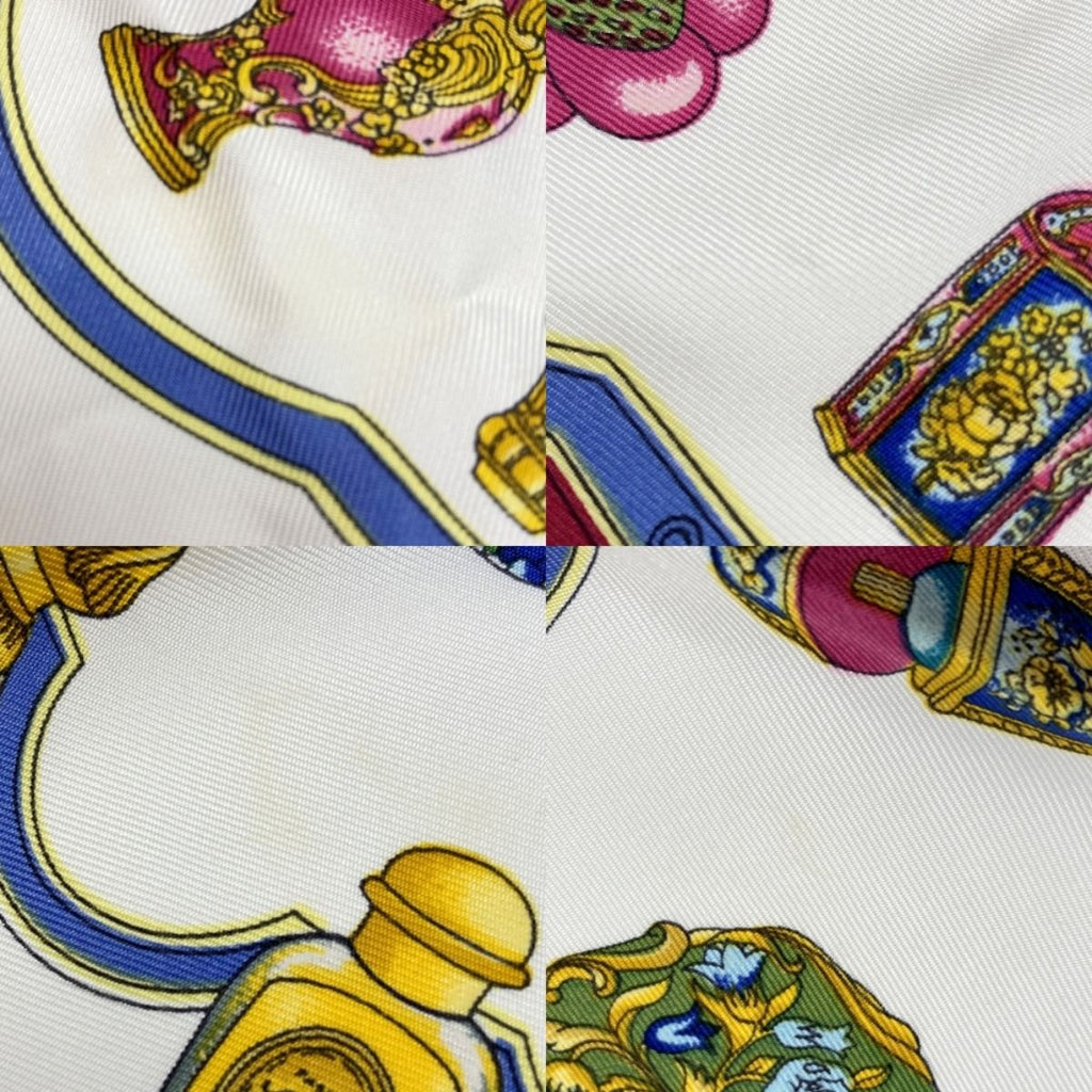 Hermes Carre 40 qu Importe le Flacon Perfume Bottle Silk Scarf — view 5