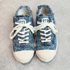 Gucci GG Denim Sneakers Logo 24 SS 35 Low Cut — view 6
