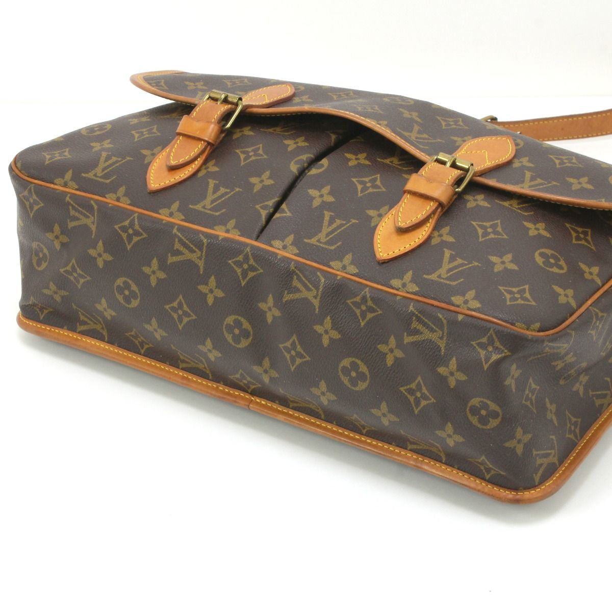 Louis Vuitton Monogram Gibess Iere GM Shoulder Bag — view 5