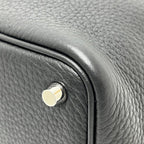 Hermes Handbag Picotin Lock PM Taurillon Clemence Black — view 7