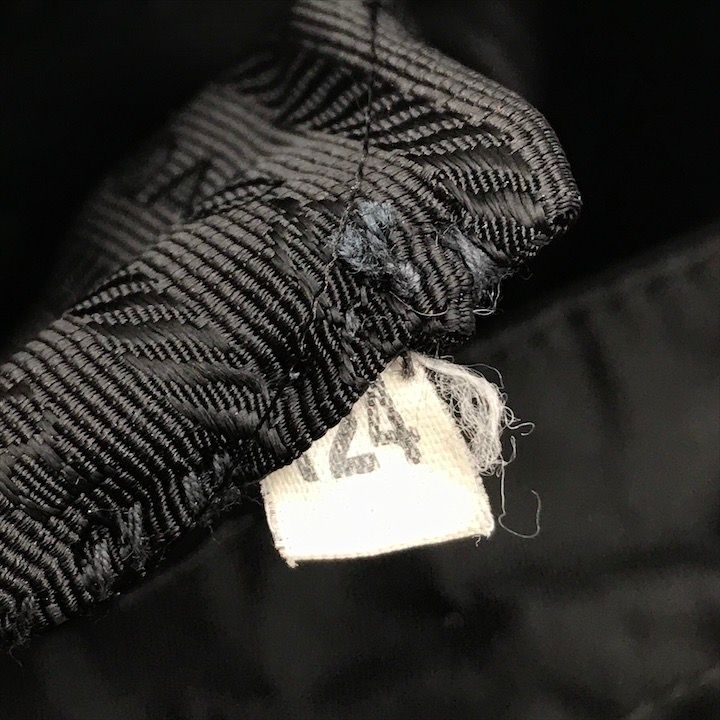 Prada Nylon Tessuto Saffiano Tote Black — view 9
