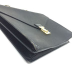 Louis Vuitton Business Bag Serviette Ambassador Epi Leather Creel Black — view 4