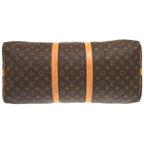 Louis Vuitton Keepall Bandouliere 60 Monogram Boston Bag 1852 — view 3