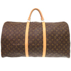 Louis Vuitton Keepall Bandouliere 60 Monogram Boston Bag 1065 — view 2