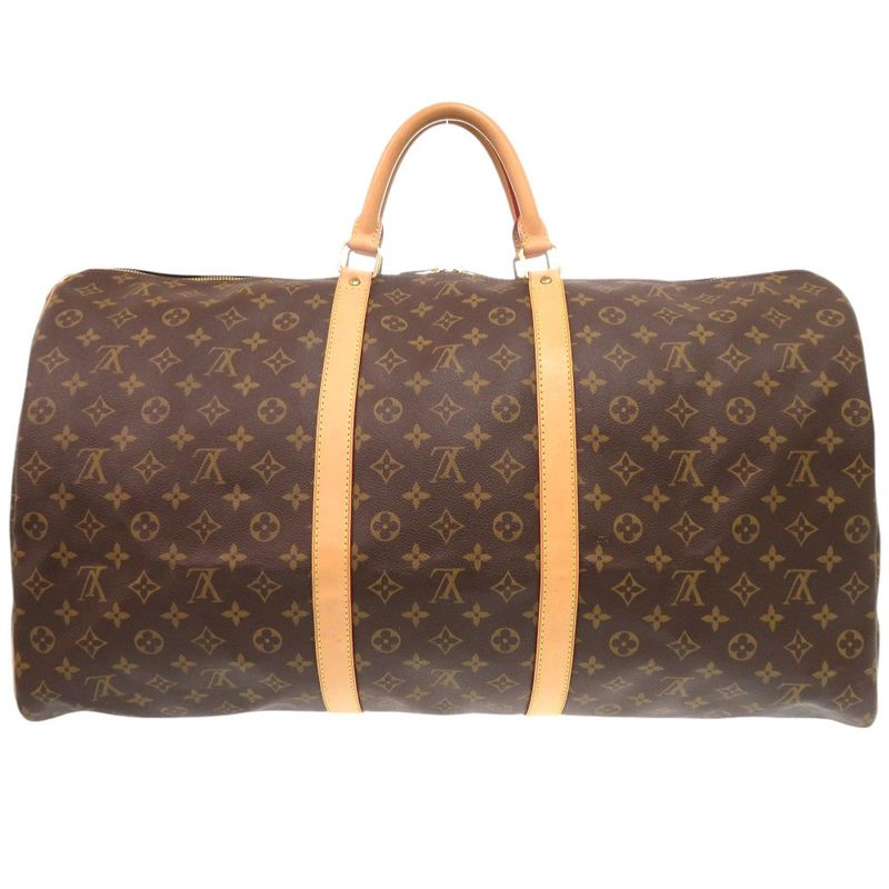 Louis Vuitton Keepall Bandouliere 60 Monogram Boston Bag 1065 — view 2