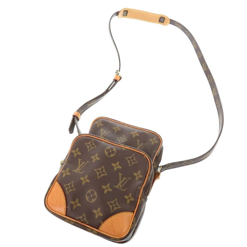 Louis Vuitton Amazon Monogram Brown Shoulder Bag 1144 — view 5