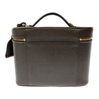 Chanel Caviar Leather 2-Way Vanity Bag Brown Handbag — view 3