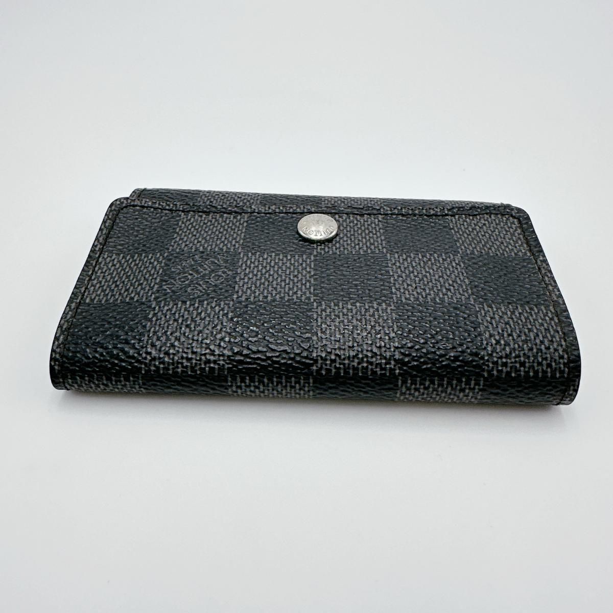 Louis Vuitton Damier Graphite 6 key Case Multicles — view 5