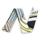 Fendi Multicolor Geometric Print Scarf — view 3