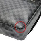 Louis Vuitton Damier Graphite Shoulder Bag Daniel GM — view 9