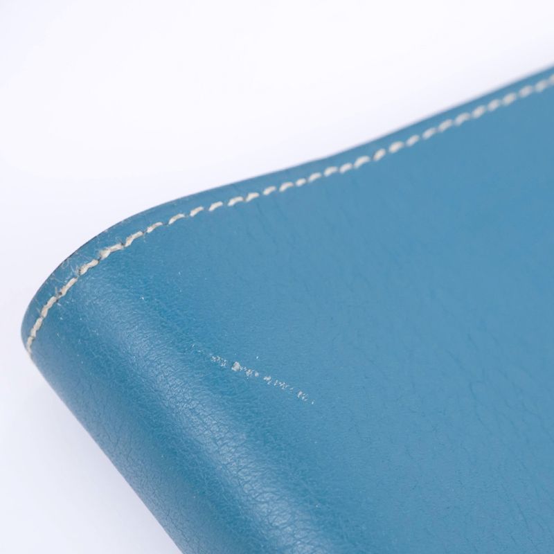 Hermes Agenda PM Blue Jean Swift Notebook Cover — view 7