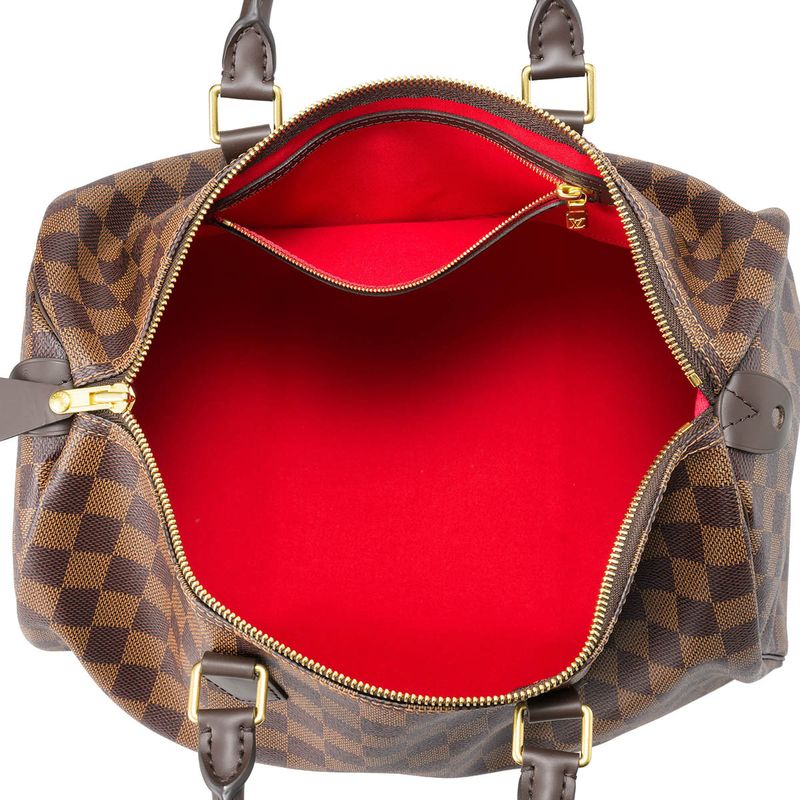 Louis Vuitton Speedy 35 Brown Boston Bag — view 5