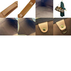 Louis Vuitton Boston Bag Keepall 55 Bandouliere Monogram Nubuck Brown — view 9