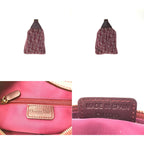Christian Dior Handbag Cm0093 Trotter Pattern Bordeaux — view 5